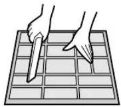 SHARP AEXM18CR - REINIGUNG DER FILTER - 2