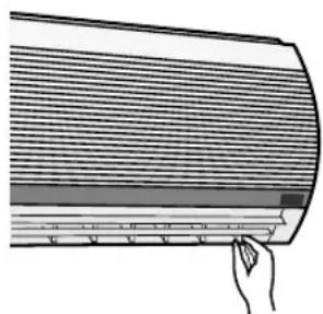 SHARP AEXM18CR - DEBIT D'AIR HORIZONTAL - 1