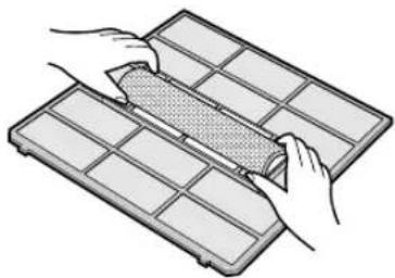SHARP AEX10BEC - PILIZIA DEL FILTRO DEODORANTE (VERDE) - 1