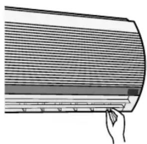 SHARP AEX10BEC - HORIZONTALER LUFTSTROM - 1