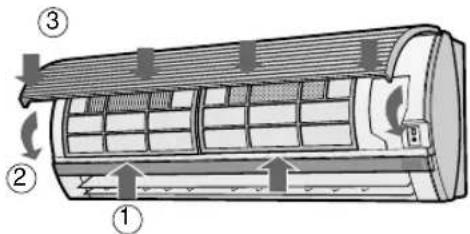 SHARP AEX10BEC - LIMPIEZA DE LOS FILTROS - 3