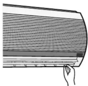 SHARP AEX10BEC - DEBIT D'AIR HORIZONTAL - 1