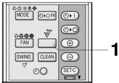 SHARP AEX10BEC - PLASMACLUSTERBEDIENING - 2