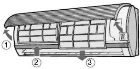 SHARP AEX08BEC - SETTING DUST COLLECTION FILTER AND DEODORANT FILTER - 1