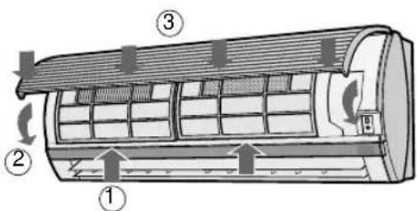 SHARP AEX08BEC - SETTING DUST COLLECTION FILTER AND DEODORANT FILTER - 4