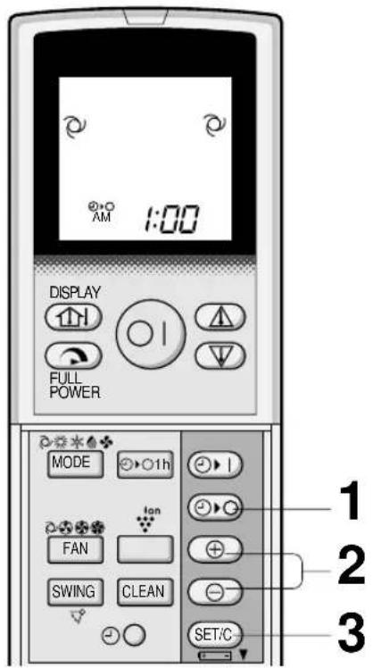SHARP AEX08BEC - TIMER OFF - 1