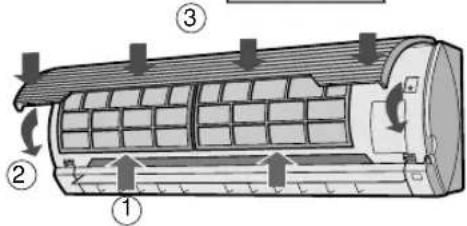 SHARP AEA24CE - FILTRELERIN TEMIZLENMESI - 2