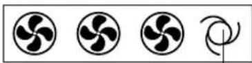 SHARP AEA24CE - TIPS OVER DE VENTILATORSNELHEID-LAMP - 3