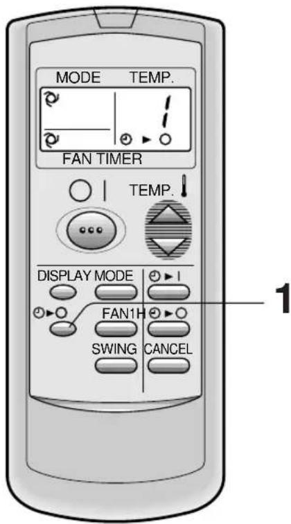 SHARP AEA12BE - TIMER DI SPEGNIMENTO DOPO UN'ORA - 1
