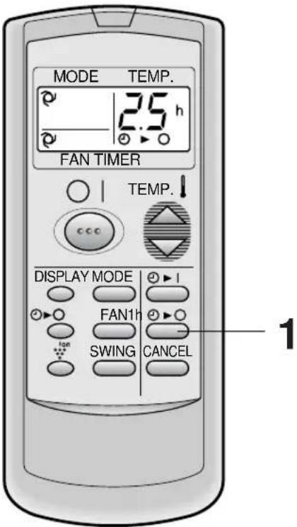 SHARP AEA24DR - DISATTIVAZIONE TIMER - 1