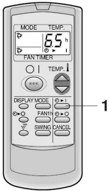 SHARP AEA24DR - TIMER ON - 1