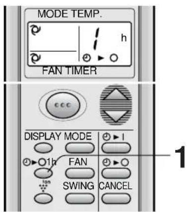 SHARP AEA24DR - TIMER DI SPEGNIMENTO DOPO UN'ORA - 1