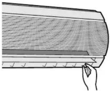 SHARP AEA24DR - DIRECTION HORIZONTALE DU DEBIT D'AIR - 1