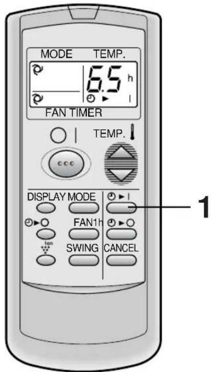 SHARP AEA24DR - ATTIVAZIONE TIMER - 1