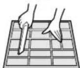 SHARP AEA24DR - CLEANING THE FILTERS - 2