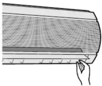 SHARP AEA24DR - HORIZONTALER LUFTSTROM - 1