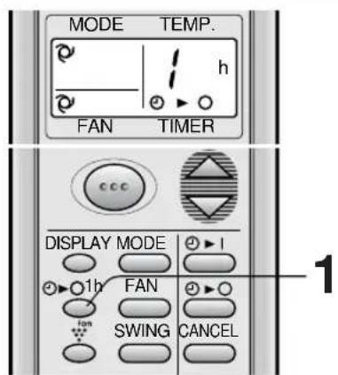 SHARP AEA24DR - ONE-HOUR OFF TIMER - 1
