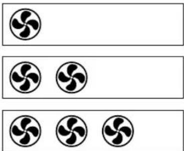 SHARP AEA24DR - TIPS OVER DE VENTILATORSNELHEID-LAMP - 2