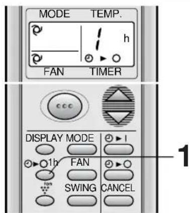 SHARP AEA18DR - ONE-HOUR OFF TIMER - 1