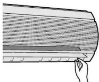 SHARP AEA18DR - DIRECCION DE LA CORRIENTE DE AIRE HORIZONTAL - 1