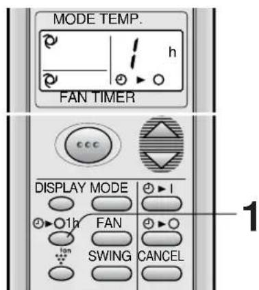 SHARP AEA18DR - TIMER DISPEGNIMENTO DOPO UN'ORA - 1