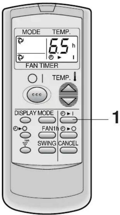 SHARP AEA18DR - ZEITSCHALTER AN - 1