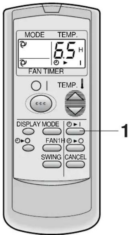 SHARP AEA12CR - TIMER ON - 1