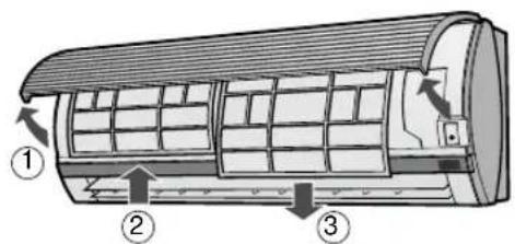 SHARP AEA12CR - PULITURA DEI FILTRI - 1