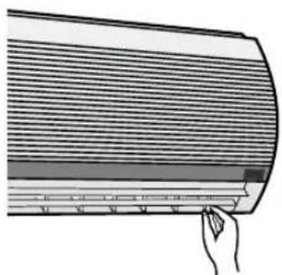 SHARP AEA12CR - DIRECCIÓN DE LA CORRIENTE DE AIRE HORIZONTAL - 1