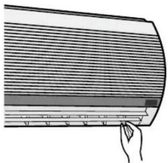 SHARP AEA12CR - HORIZONTAL AIR FLOW DIRECTION - 1