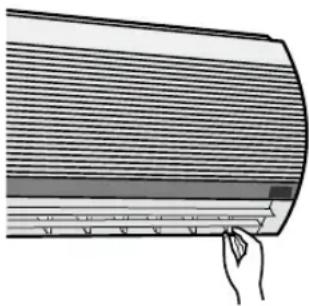SHARP AEA09CR - HORIZONTALER LUFTSTROM - 1