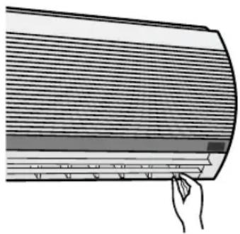 SHARP AEA09CR - HORIZONTAL AIR FLOW DIRECTION - 1