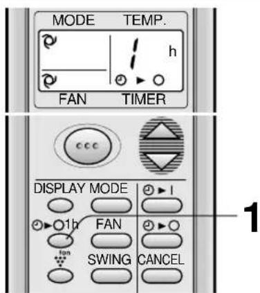 SHARP AEA18CE - TIMER DI SPEGNIMENTO DOPO UN'ORA - 1
