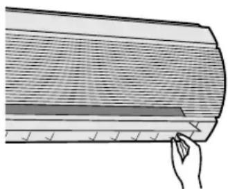 SHARP AEA18CE - HORIZONTALER LUFTSTROM - 1