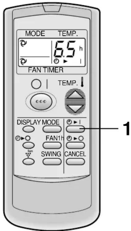 SHARP AEA18CE - ATTIVAZIONE TIMER - 1