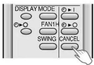SHARP AEA07CR - POUR ANNULERLE MODE MINUTERIE - 1
