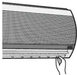 SHARP AEA07CR - HORIZONTALER LUFTSTROM - 1
