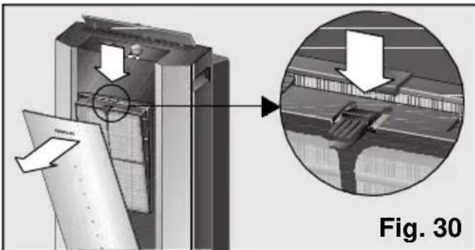 SIEMENS PA 0430 - Limpeza e substituição dos filtros purificadores - 3