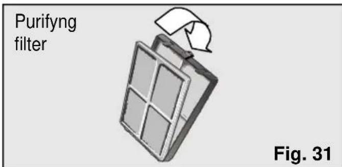 SIEMENS PA 0430 - Cleaning and changing the purifying filters - 4