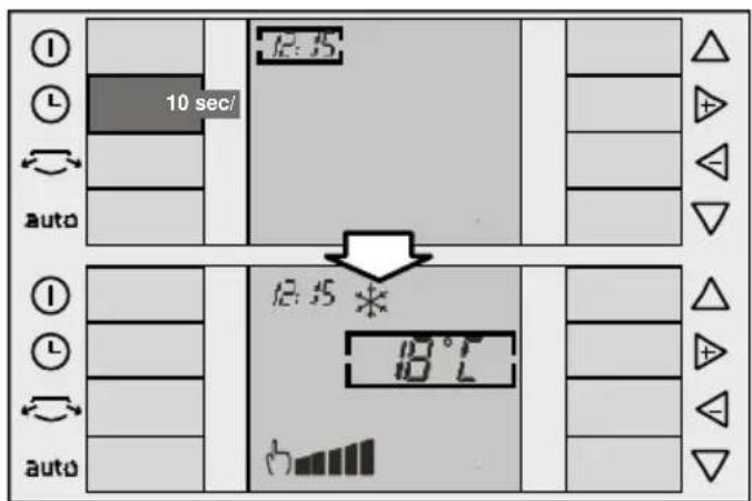 SIEMENS PA 20001 M - Setting the clock - 4