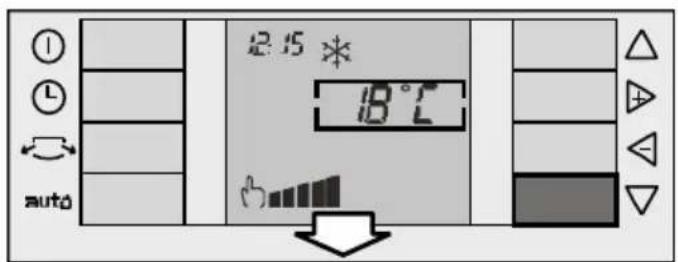 SIEMENS PA 20001 M - Toets "down"  : - 2