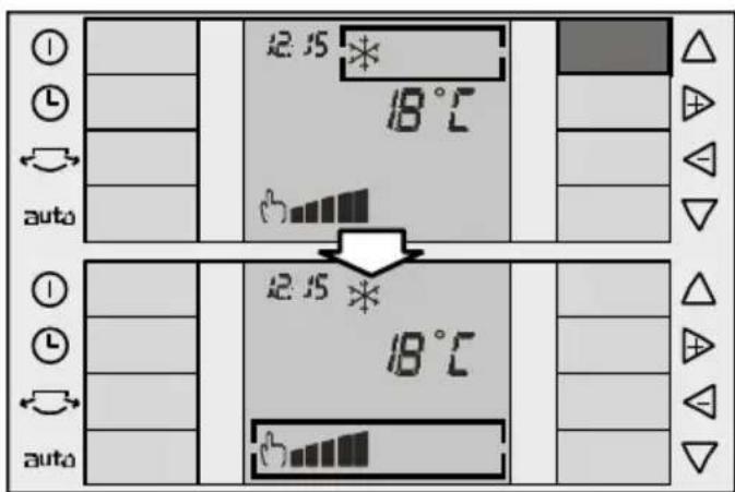 SIEMENS PA 20001 M - Tecla "up"△: - 2