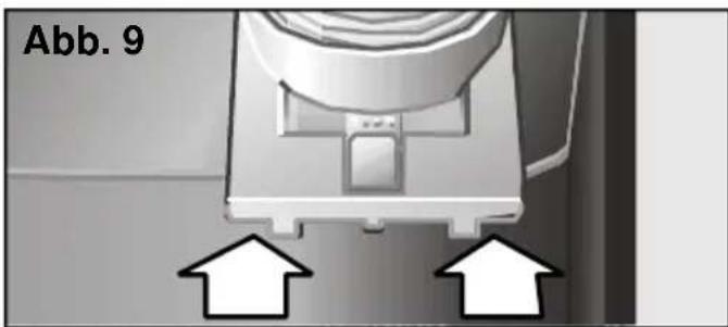 SIEMENS PA 20001 M - Möglichkeiten der Warmluftabfuhr Anschluss des Abluftschlauches - 3
