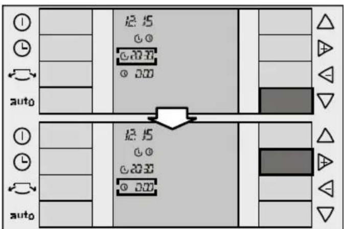 SIEMENS PA 20001 M - Programación conexión y desconexión del equipo "Start" / "Stop" - 5