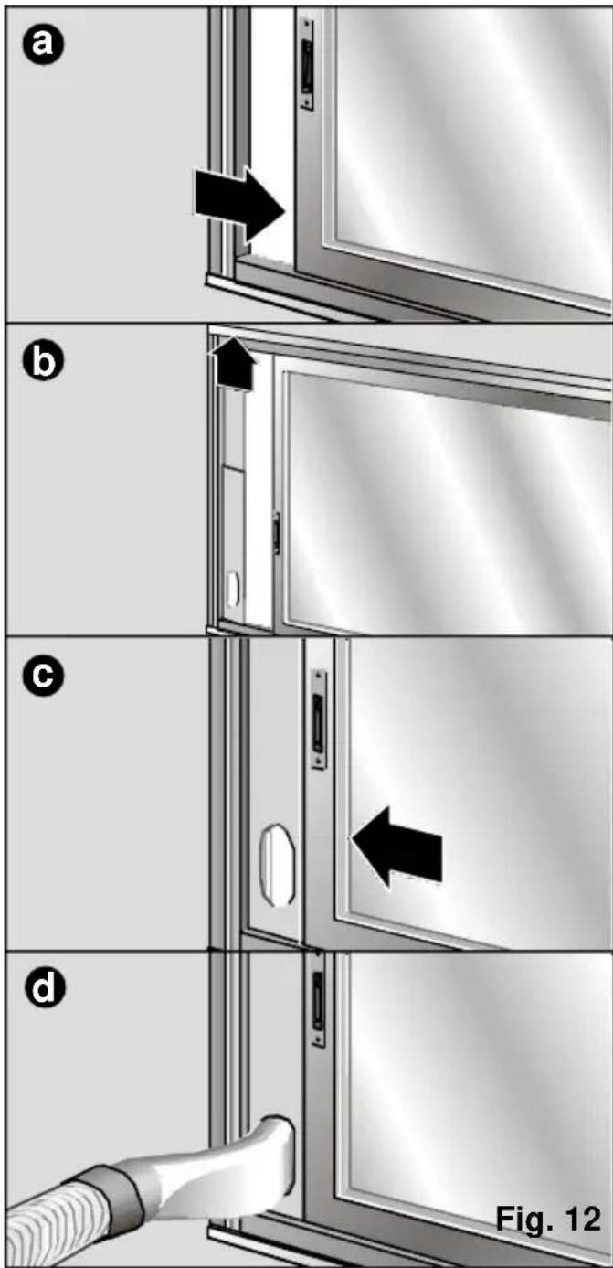 SIEMENS PA 20001 M - Installing the sliding window / balcony accessory - 1