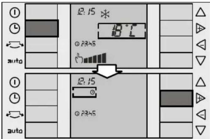 SIEMENS PA 20001 M - Turning the timer off - 1