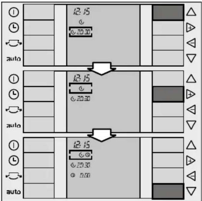 SIEMENS PA 20001 M - Programación conexión y desconexión del equipo "Start" / "Stop" - 4