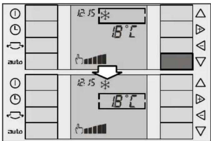 SIEMENS PA 20001 M - "Down" key - 1