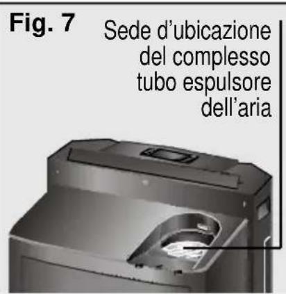 SIEMENS PA 20001 M - Installazione del tubo d'evacuatione dell'aria - 2