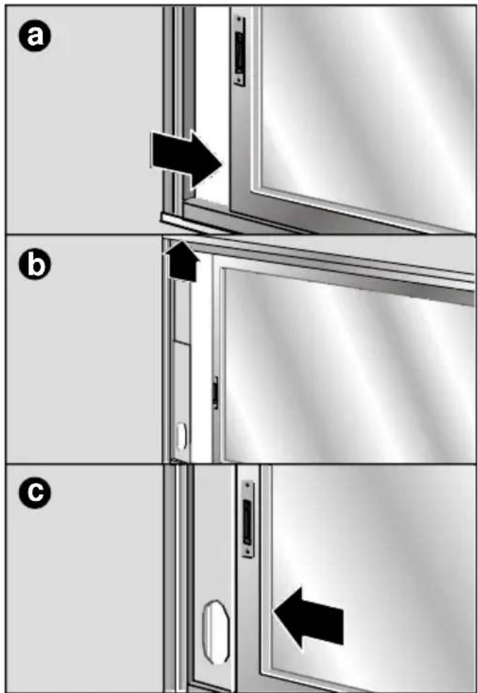 SIEMENS PA 20001 M - Installazione slitta finestra / balcone - 1